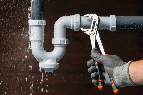 Professional Leak Detection technician working in Gibson, NC